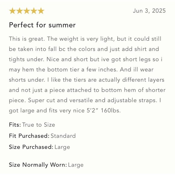 NWT Size L -Anthropologie Celandine 100% Cotton Tiered Mini Dress (NWT US$ 98) - Picture 5 of 16